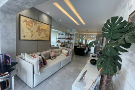 Apartamento Garden com 4 dormitórios à venda, 280 m² por R$ 4.500.000,00 - Aparecida - Santos/SP
