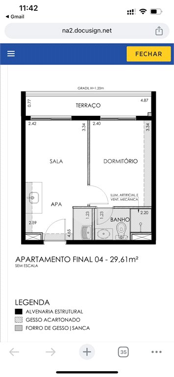 Apartamento à venda com 1 suíte em Butantã, São Paulo, SP