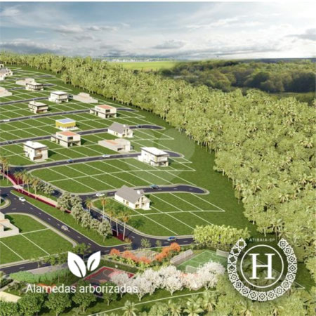 Terreno 360m² - Portoville - Praças do Haras - Atibaia