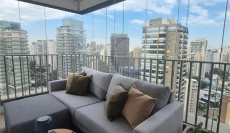 Apartamento para alugar com 1 suíte em Vila Nova Conceição, São Paulo, SP