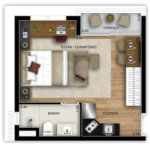 Apartamento à venda com 1 quarto em Sumarezinho, São Paulo, SP