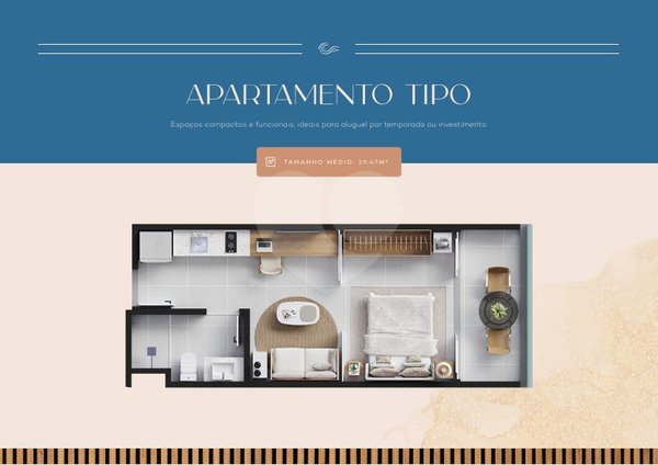 Apartamento 29m² 1