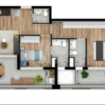 Apartamento à venda com 1 quarto em Perdizes, São Paulo, SP