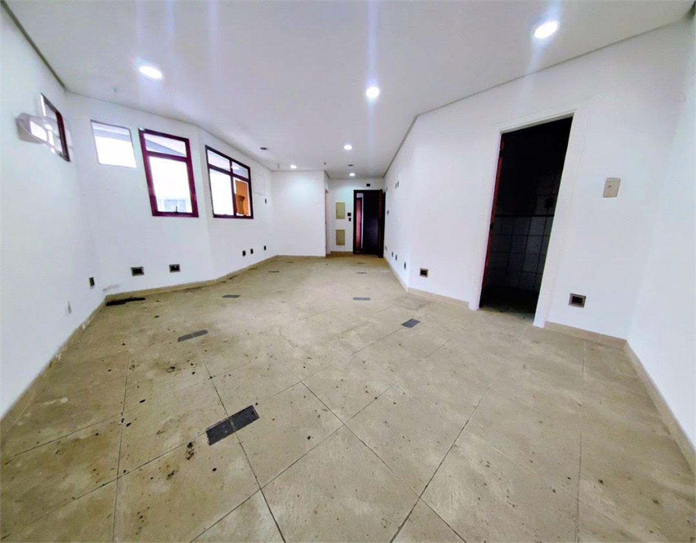 Sala Comercial para locação, Vila Nova, Santos - SA0073.