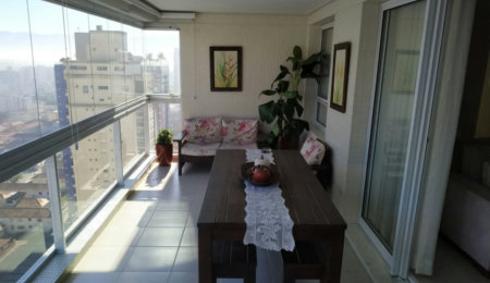 Apartamento com 3 dormitórios à venda, 155 m², vista para o mar - Embaré - Santos/SP