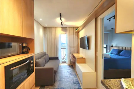 Apartamento Mobiliado para Locação – 1 Dormitório – Vila Nova Conceição