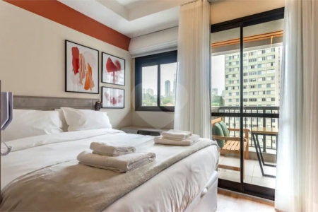 Apartamento à venda com 1 quarto em Jardim das Bandeiras, São Paulo, SP