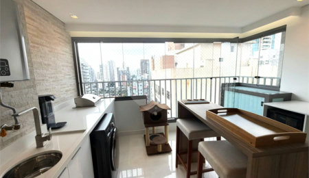 Apartamento à venda com 2 quartos, sendo 1 suíte, em Brooklin, São Paulo, SP