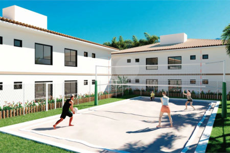 Apartamento à venda com 2 quartos, sendo 1 suíte, em Taperapuan, Porto Seguro, BA