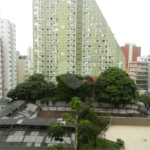 Apartamento mobiliado na Bela Vista de 36m² com 1 vaga de garagem.
