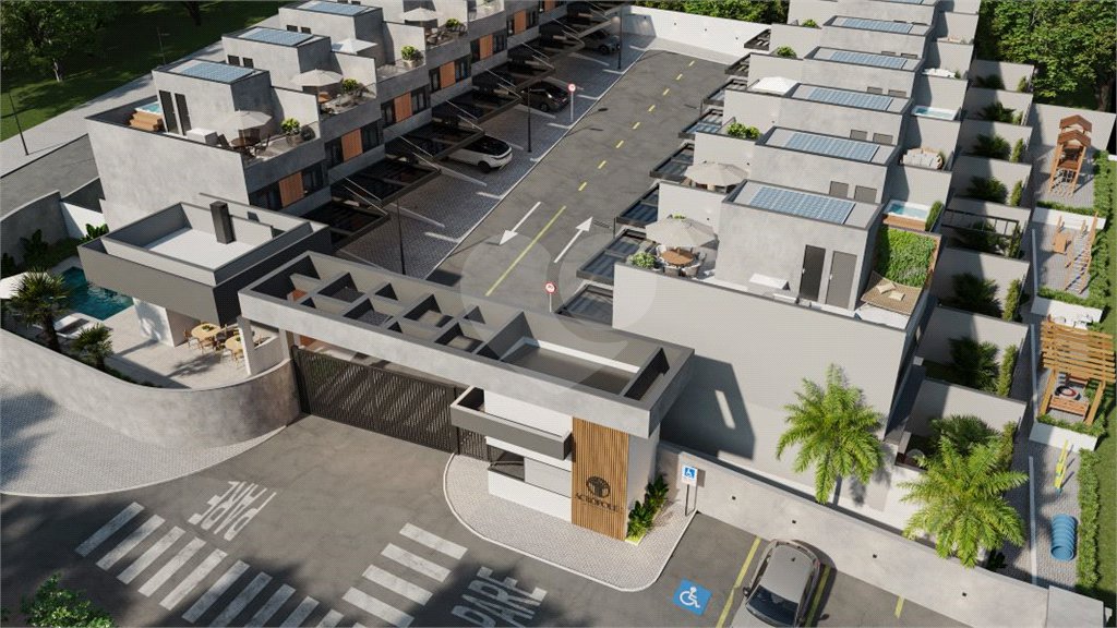 Casa à venda com 3 quartos, sendo 1 suíte, no condomínio Acrópole Residencial, Vinhedo - SP