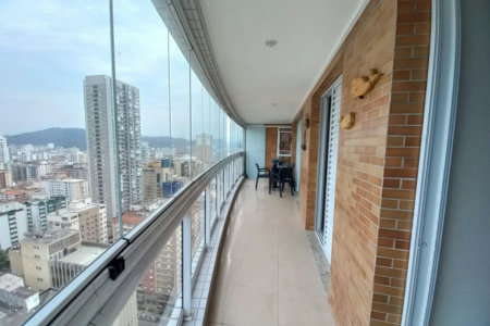 Apartamento com 2 dormitórios à venda, 99 m² por R$ 1.650.000,00 - Gonzaga - Santos/SP