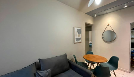 Apartamento com 2 dormitórios à venda, 54 m² por R$ 280.000,00 - Balneário Cidade Atlântica - Guarujá/SP