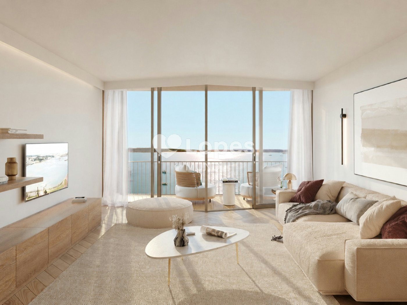 Apartamento T1 à venda na Baía do Seixal, Portugal – Upon Bay Mundet