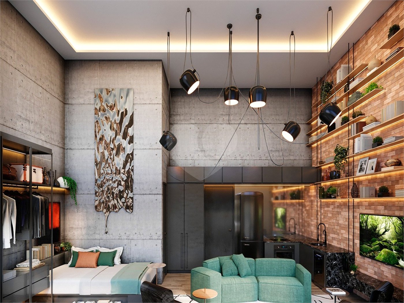 Apartamento a venda em Moema, 53 m², vaga, lazer e próximo ao parque do Ibirapuera