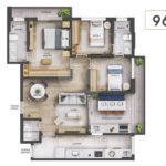 Apartamento à venda com 3 suítes em Jardim Guedala, São Paulo, SP