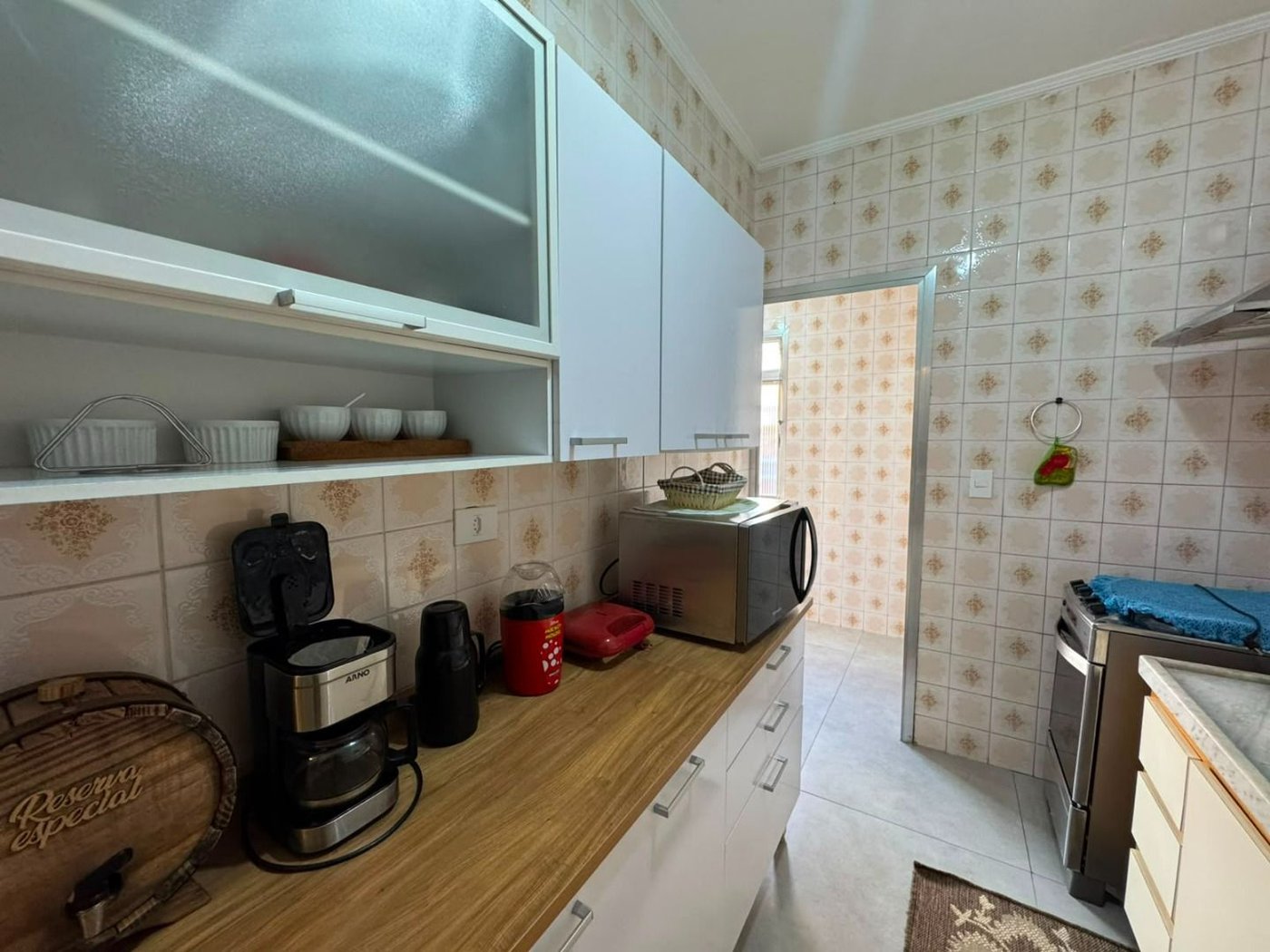 Apartamento com 3 dormitórios à venda, 70 m² por R$ 315.000,00 - Jardim São Miguel - Guarujá/SP