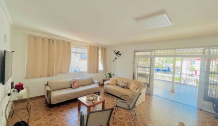 Casa com 3 dormitórios, 249 m² - venda por R$ 1.480.000,00 ou aluguel por R$ 7.600,00 - Marapé - Santos/SP