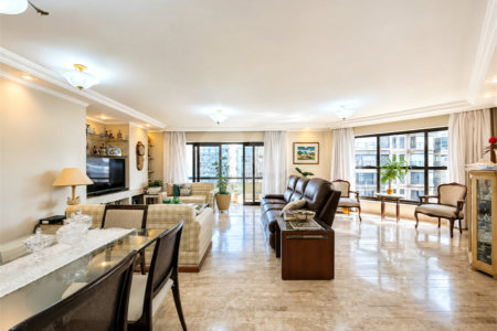 Apartamento de 184 m² em andar alto com 4 dormitórios e 3 vagas em Perdizes