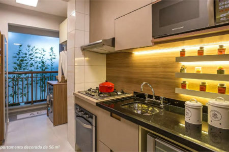 Apartamento à venda com 2 quartos, sendo 1 suíte,  em Vila Andrade, São Paulo, SP