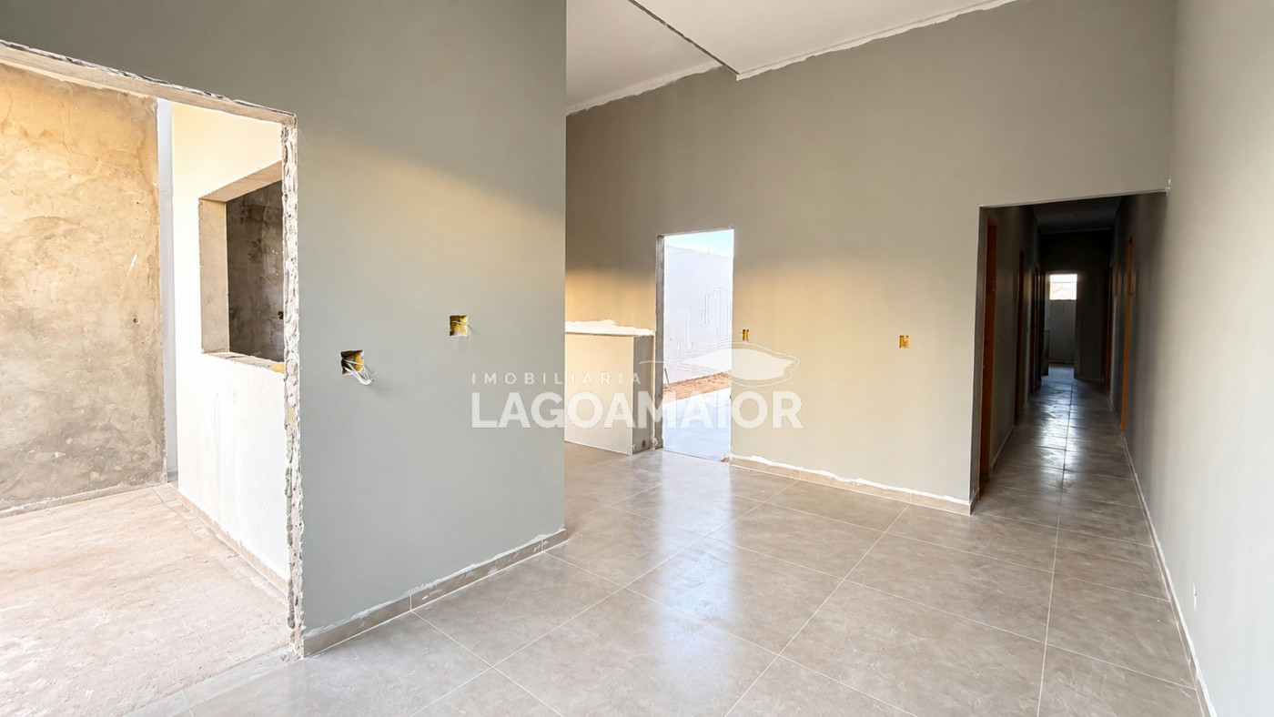 Casa à venda com 3 quartos, sendo 1 suíte, em Bela Vista da Lagoa, Três Lagoas - MS