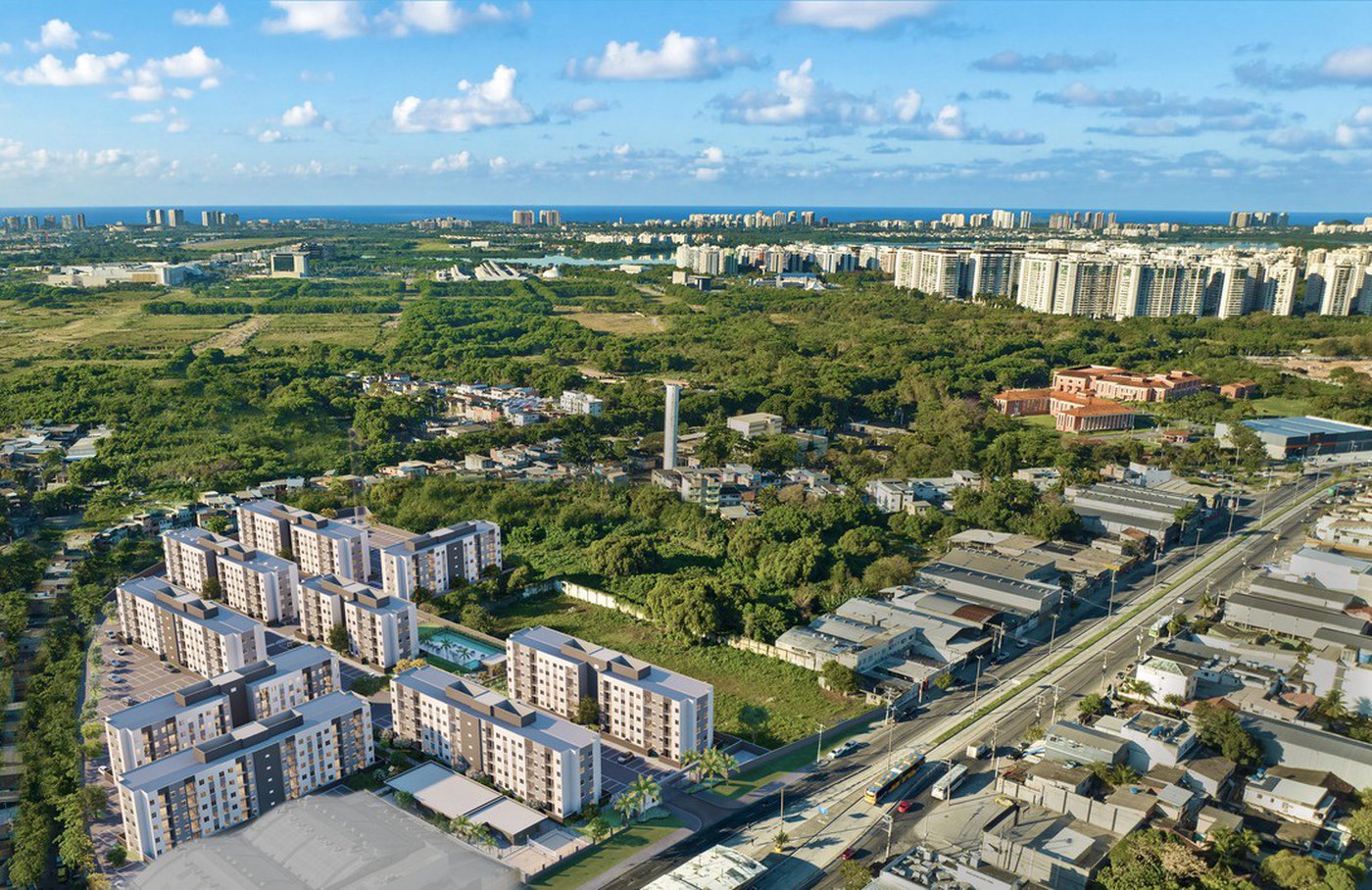Apartamento à venda com 2 quartos, sendo 1 suíte, em Barra Olímpica, Rio de Janeiro, RJ