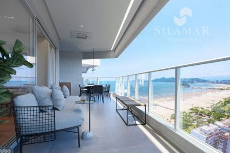 Apartamento com 3 dormitórios à venda, 224 m² por R$ 4.070.000,00 - Gonzaga - Santos/SP
