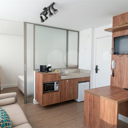 Apartamento à venda ou para alugar com 1 quarto em Vila Nova Conceição, São Paulo, SP