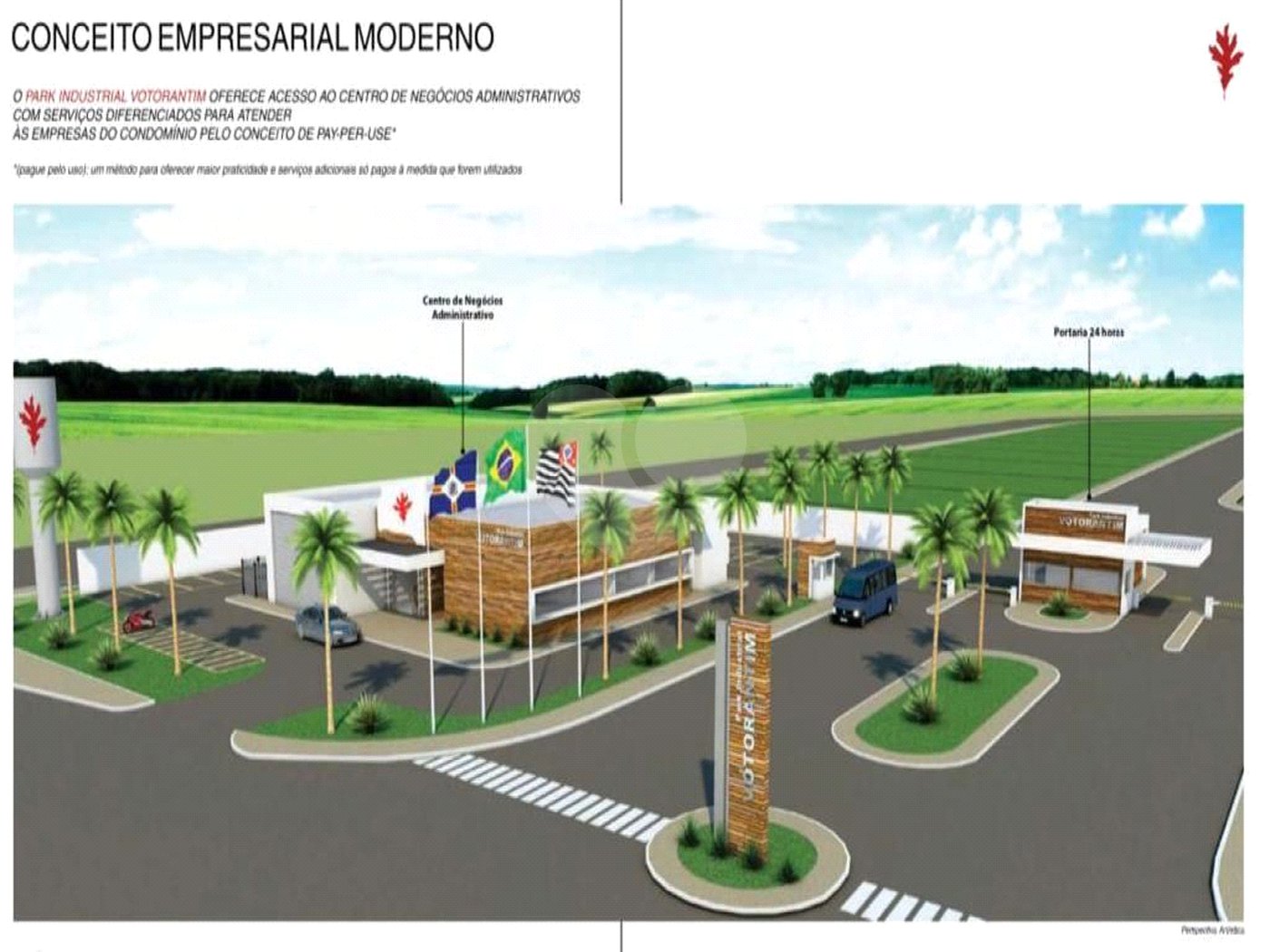 Terreno à venda no condomínio Park Industrial Votorantim, Votorantim - SP