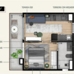 Apartamento à venda com 1 quarto em Pinheiros, São Paulo, SP
