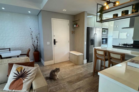 Apartamento Alto Padrão, 103 m² e 3 dormitórios à venda no José Menino - Santos/SP