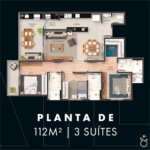 Apartamento à venda com 3 suítes em Vila Lucy, Sorocaba, SP