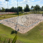Terreno no condomínio Damha Golf em frente área de lazer com 1.404,40 m²