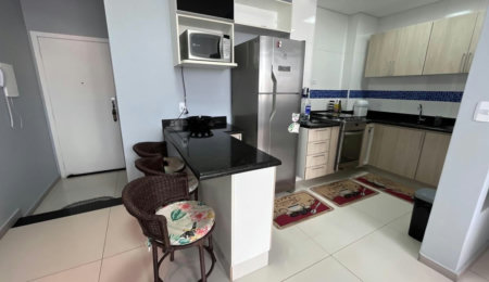 Apartamento com 1 dormitório à venda, 60 m² por R$ 490.000,00 - Gonzaga - Santos/SP