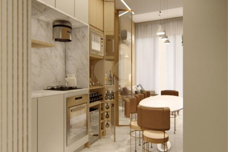Apartamento à venda com 1 suíte em Vila Nova Conceição, São Paulo, SP