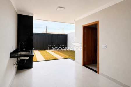 Casa à venda com 3 quartos, sendo 1 suíte, em Bela Vista da Lagoa, Três Lagoas, MS