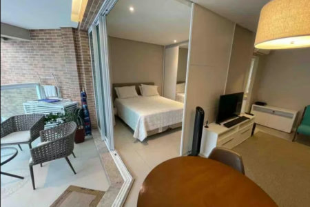 Apartamento com 1 dormitório à venda, 45 m² por R$ 780.000,00 - Gonzaga - Santos/SP