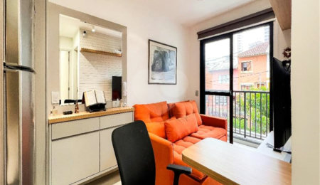 Apartamento à venda com 1 quarto em Perdizes, São Paulo, SP