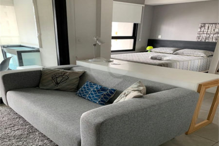 Flat à venda com 1 quarto em Jardim Paulista, São Paulo, SP