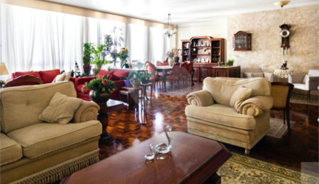 Apartamento à venda com 5 quartos, sendo 3 suítes,  em Santa Cecília, São Paulo, SP