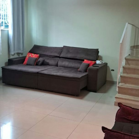 Sobrado com 3 dormitórios à venda, 150 m² por R$ 780.000,00 - Estuário - Santos/SP