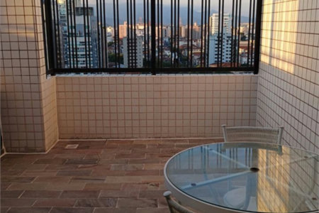 Cobertura com 4 dormitórios à venda, 171 m² por R$ 1.900.000,00 - Boqueirão - Santos/SP