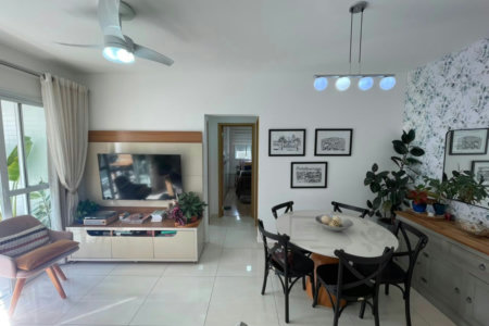 Apartamento com 2 dormitórios à venda, 74 m² por R$ 1.049.000,00 - Gonzaga - Santos/SP