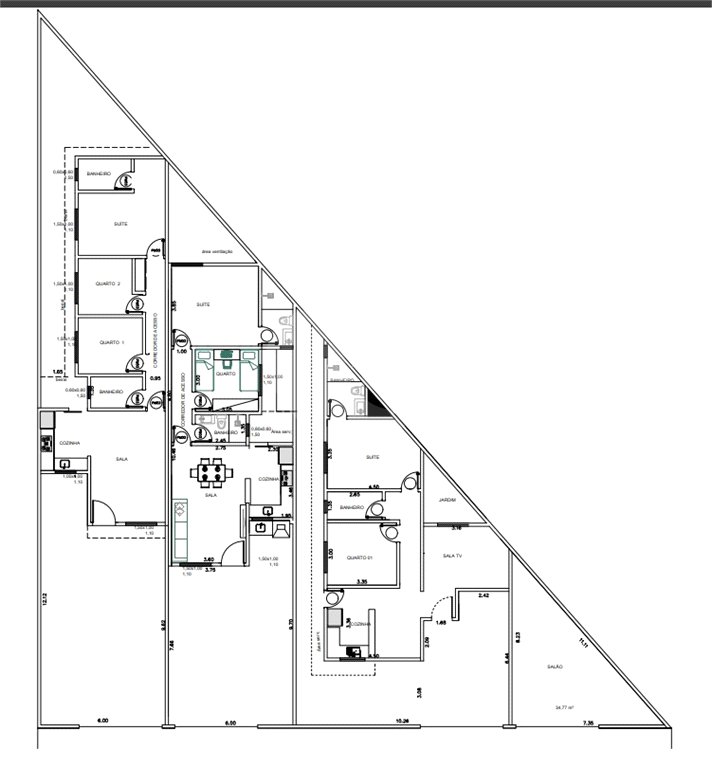 Casa à venda com 2 quartos, sendo 1 suíte, em Jardim dos Ipês, Três Lagoas, MS