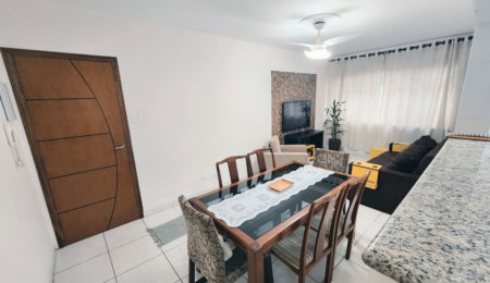 Apartamento com 2 dormitórios à venda, 86 m² por R$ 639.000,00 - Gonzaga - Santos/SP