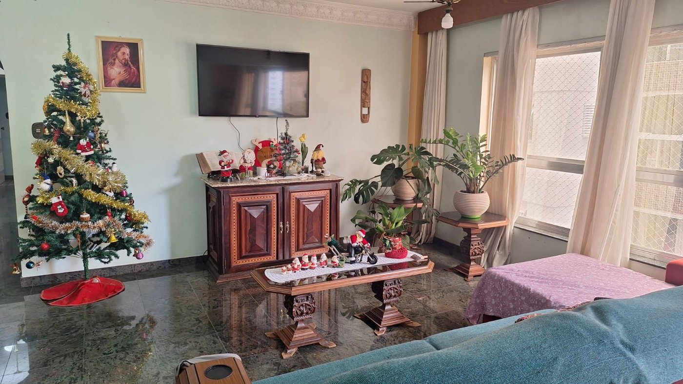 Apartamento com 4 dormitórios à venda, 180 m² por R$ 1.200.000,00 - Aparecida - Santos/SP