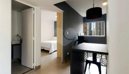 Apartamento para alugar com 1 quarto em Itaim Bibi, São Paulo, SP