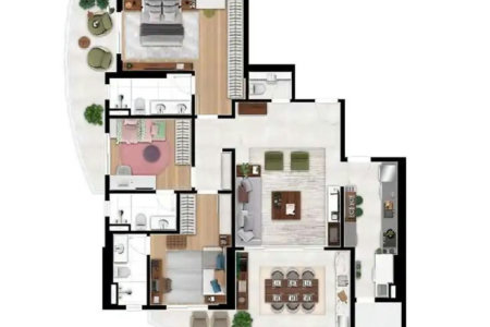 Apartamento com 3 dormitórios à venda, 163 m² por R$ 3.605.000,00 - Ponta da Praia - Santos/SP