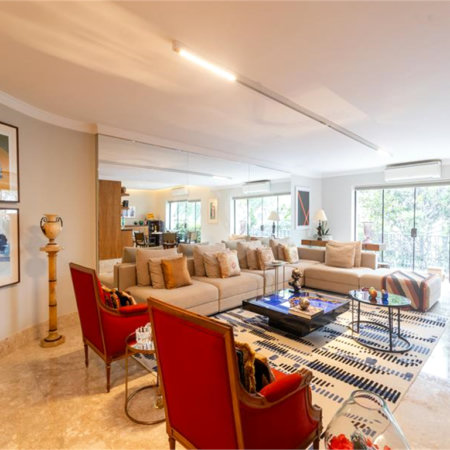 Apartamento a venda nos Jardins 262 m2, 3 suites e 3 vagas