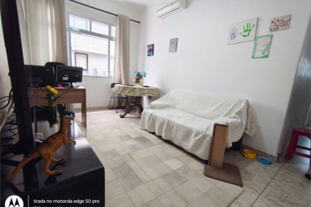 Apartamento com 2 dormitórios à venda, 77 m² por R$ 750.000,00 - Aparecida - Santos/SP